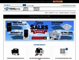 tenspros.com screenshot