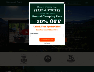 tentcampingpass.com screenshot