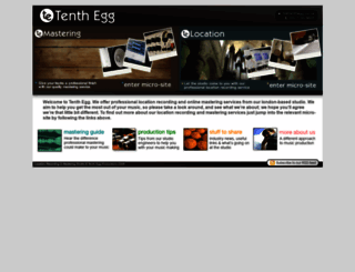 tenthegg.co.uk screenshot