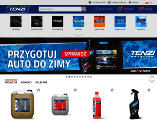 tenzi.sklep.pl screenshot