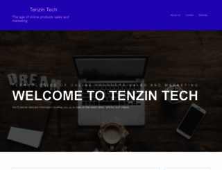 tenzintechnologies.com screenshot