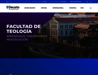 teologia.deusto.es screenshot