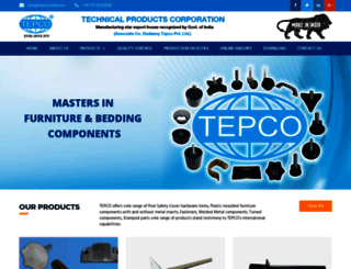 tepcoindia.com screenshot