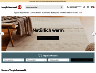 teppichversand24.de screenshot