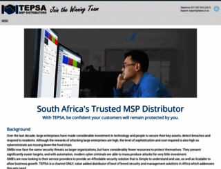 tepsa.co.za screenshot