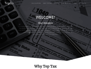 teptax.com screenshot