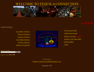 tequilaconnection.com screenshot