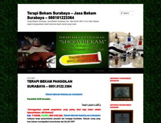 terapibekamsurabaya.com screenshot