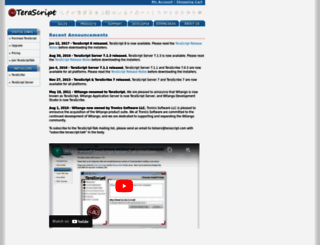 terascript.com screenshot