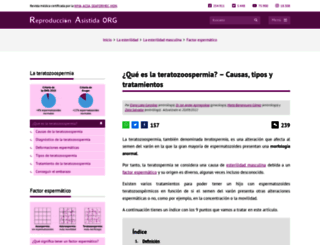 teratozoospermia.com screenshot