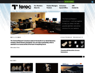 terec.co.uk screenshot