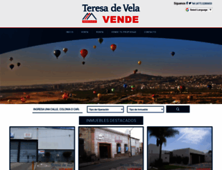 teresadevela.com screenshot