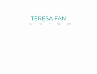 teresafan.com screenshot