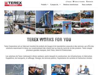 terexfrance.com screenshot