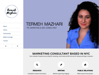termehmazhari.com screenshot