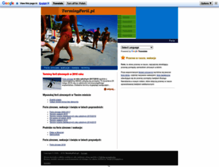 terminyferii.pl screenshot