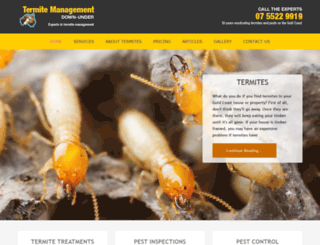 termitesonline.com.au screenshot