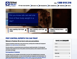 termitrust.com.au screenshot