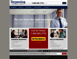 terpeninginsurance.com screenshot
