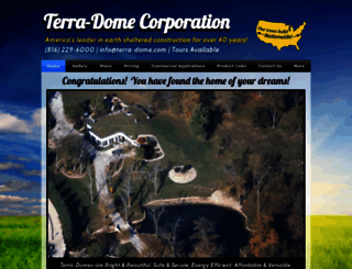 terra-dome.com screenshot