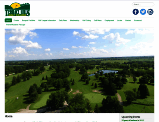 terracehillsgolf.com screenshot