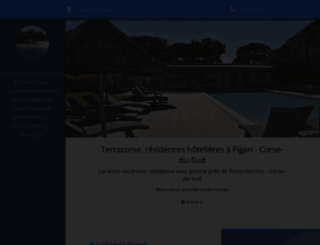 terracorse.com screenshot