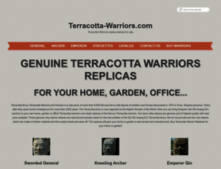 terracotta-warriors.com screenshot