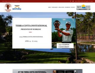 terracottainvitational.com screenshot
