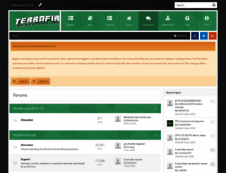 terrafirmacraft.com screenshot