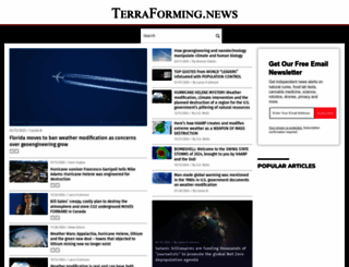 terraforming.news screenshot