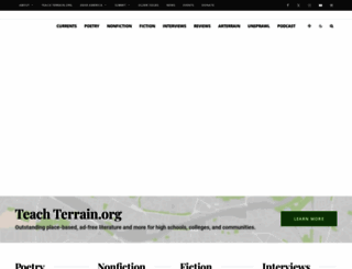 terrain.org screenshot