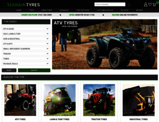 terraintyres.com screenshot