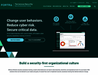 terranovasecurity.com screenshot