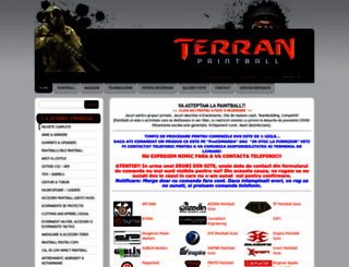 terranpaintball.ro screenshot