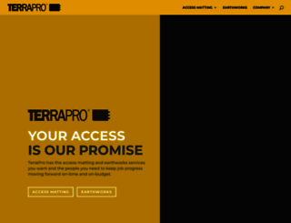 terraproinc.com screenshot
