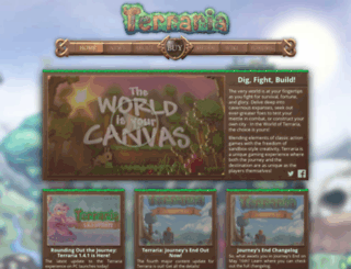 terrariaotherworld.com screenshot