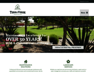 terraverdelandscape.com screenshot