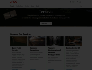 terravis.ch screenshot