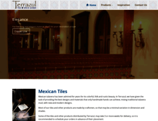 terrazultiles.com.mx screenshot