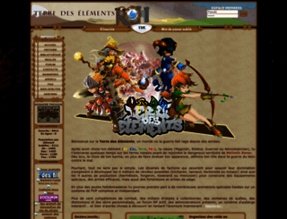 terre-des-elements.net screenshot