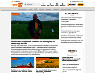 terre-net.fr screenshot
