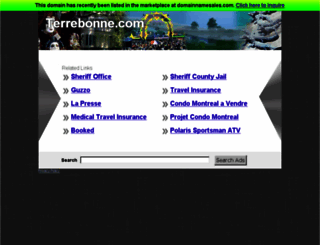 terrebonne.com screenshot