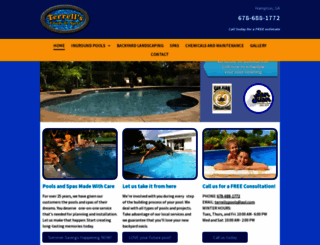 terrellspools.com screenshot