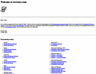 terrence.com screenshot