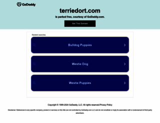 terriedort.com screenshot