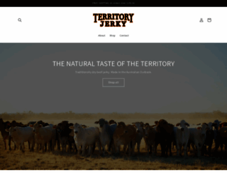 territoryjerky.com.au screenshot