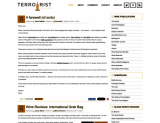 terroirist.com screenshot