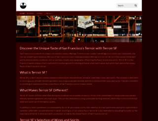 terroirsf.com screenshot