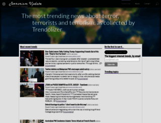 terrorism.trendolizer.com screenshot