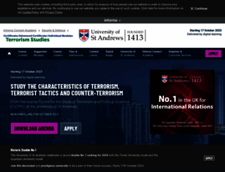 terrorismstudies.com screenshot